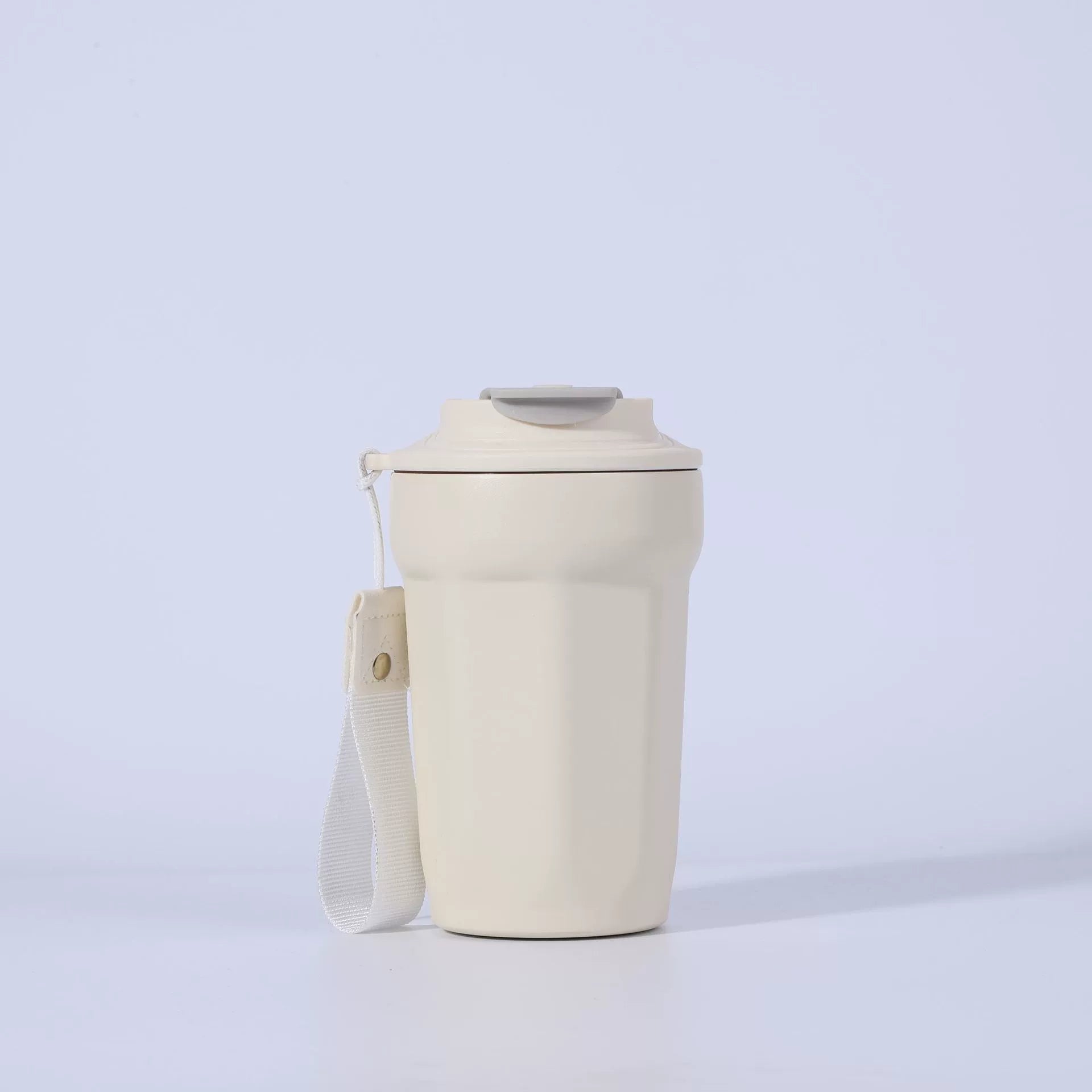 Minimalist Octagonal Stainless Steel Insulated Cup