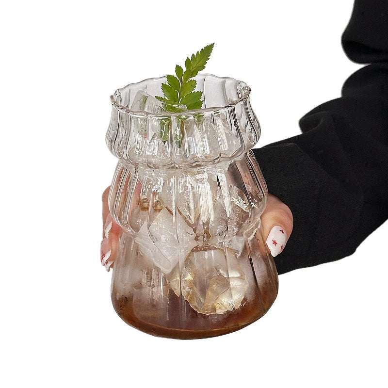 Christmas Tree Glass Cup  Add a charming seasonal touch to your everyday drinks.
